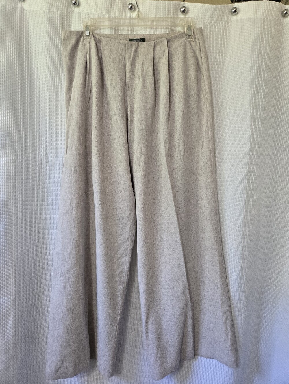 wild fable Wide-Leg Pleated Pants - Light Taupe